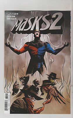 DYNAMITE COMICS MASKS 2 #8 NOVEMBER 2015 VARIANT B NM