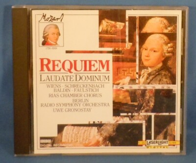 CD! - Mozart - REQUIEM- LAUDATE DOMINUM - Berlin Radio Symphony Orchestra
