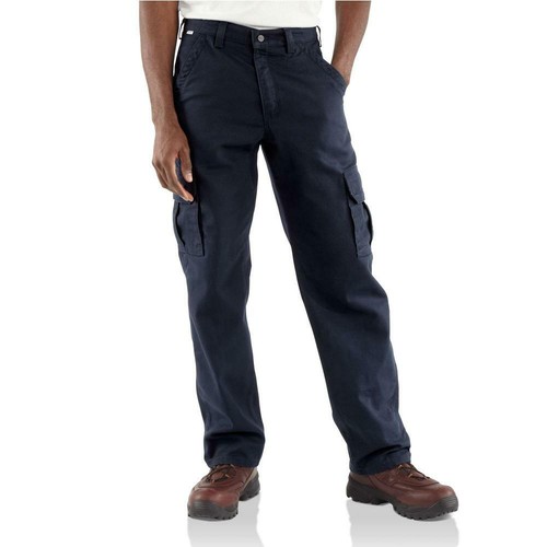 CARHARTT Men's Dark Navy FR Cargo Pant 