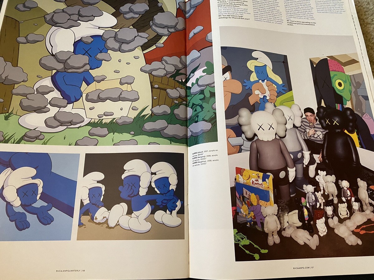 Kaws ANP Quarterly RVCA Art Magazine Barry McGee Takashi Murakami