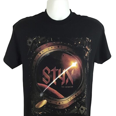 Styx The Mission Tour Concert Tee Shirt Mens SZ M NWOT
