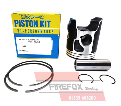 Kawasaki KX250 KX 250 1992 Mitaka Top End Rebuild Kit Inc Piston & Gaskets Kawasaki KX250 KX 250 1992 Mitaka Top End Rebuild Kit Inc Piston & Gaskets