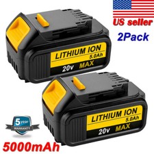 NEW Replace DeWalt 20V 20 Volt Max 6AH 8AH Lithium Ion Battery DCB206-2 DCB205-2