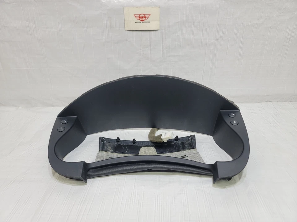 2008-2012 Infiniti EX35 Dash Instrument Cluster Surround Bezel Trim Black OEM - Image 2 of 4