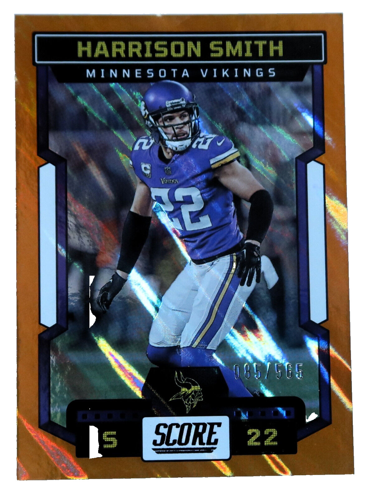 HARRISON SMITH - 2023 Score - #'d/565 Lava Parallel #116 - Minnesota Vikings