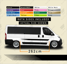 Fits Fiat Ducato L2 (2006-On) - Side Stripe Motorhome Sticker Campervan Decals