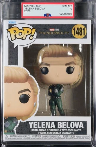 Yelena Belova "Thunderbolts" Marvel 1481 Funko Pop! PSA 10 GEM MINT