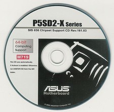 ASUS P5SD2-X Motherboard Drivers Installation Disk M719