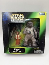 STAR WARS THE POWER OF THE FORCE KABE AND MUFTAK KENNER 1998 NIP Read