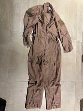 usaf flyers coverall coveralls tan , used very good, 38 short,