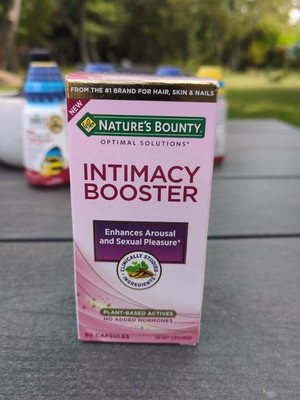 Natures Bounty   INTIMACY BOOSTER  60 Capsules EXP: 02/26