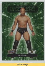 2023 Upper Deck AEW All Elite Wrestling Dazzlers Green Jay Lethal READ 19mv