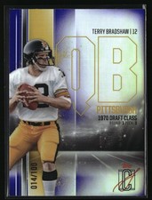 2024 Topps Signature Class Purple Refractor #BCV-47 Terry Bradshaw (#014/100)