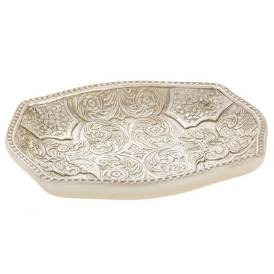 S Victoria Soap Dish For Bathroom Decorative Dry Bar HolderDurable Resin Design