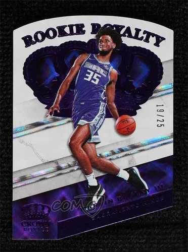 2018-19 Panini Crown Royale Rookie Royalty Purple /25 Marvin Bagley III #38 RC