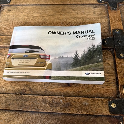 2022  SUBARU  CROSSTREK  OWNERS MANUAL
