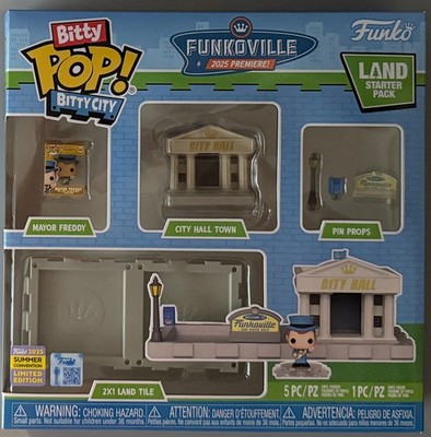 Funko Bitty Pop! Bitty City Funkoville Land Starter Pack (2025 SDCC)