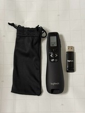 Logitech Wireless Presenter R800, Clicker with Green Laser Pointer - USED