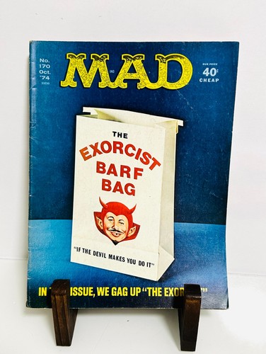 Lot of 7 Vintage MAD Magazines 1974 (#165–171) Classic Satire Alfred E. Neuman - Picture 17 of 24