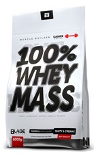 6KG WHEY MASS GAINER VANILLE  100% WHEY MASS–PROTEIN-GAINER,HALTBAR  bis 06/2027