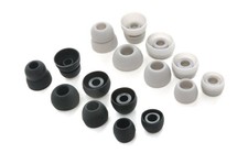 8 Pairs Replacement Eartips Earbuds Eargels Earpads for Black and Gray