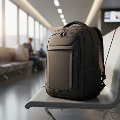 Spacious 17-Inch Business Backpack for Men & Women - Lifetime  Included