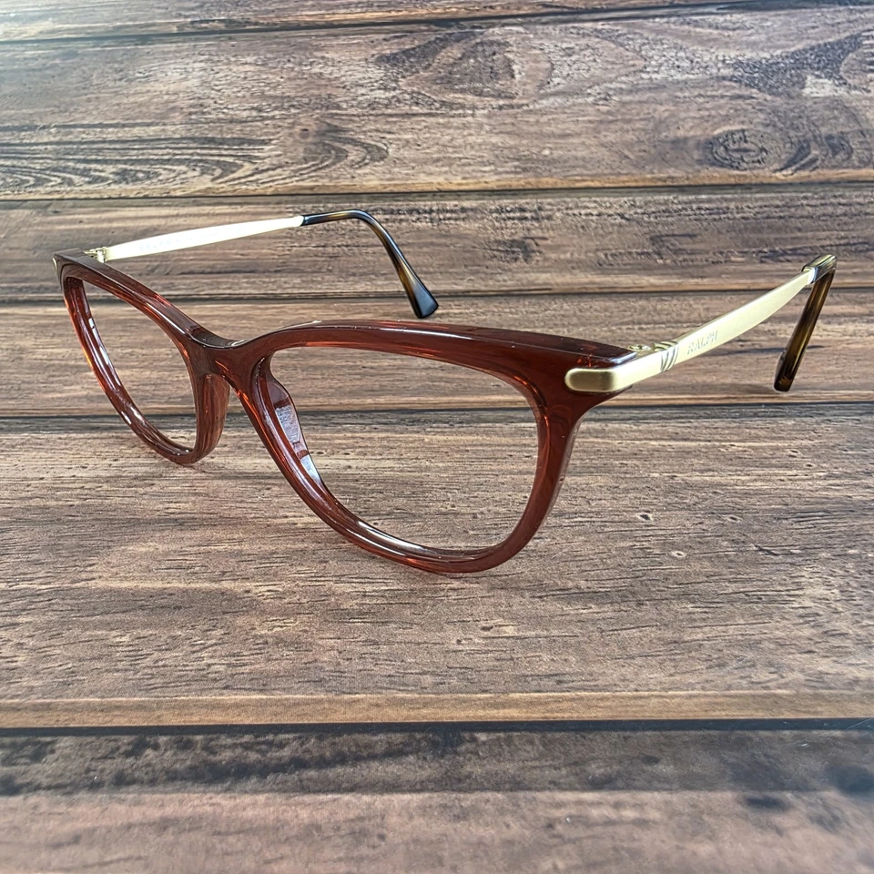 Gafas Ralph Lauren para mujer 54 mm RA7098 5718 marrón dorado marco ojo de gato Italia Foto 3 de 4