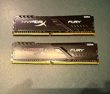 HyperX Fury 32GB (2x16GB) DDR4 3200MHz CL16 Desktop RAM HX432C16FB3K2/32