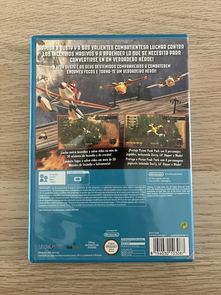 AVIONES EQUIPO DE RESCATE - NINTENDO WII U WIIU - PAL ESPAÑA - DISNEY, foto 2 de 5