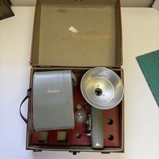 Ansco AnscoFlex II TLR Camera - Twin Lens Reflex - Case, Flash, Bulb