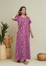 nightgowns for women vintage cotton nightgown large, xl, nighty for women Indian