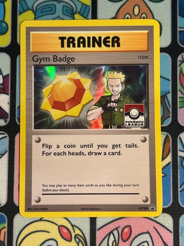 Gym Badge (Lt. Surge) XY205 Holo Promo XY Promo Pokemon Lightly Played