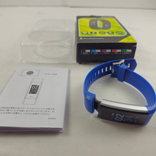 Willful SW333 Fitness Tracker Blue Heart Rate Pedometer VeryFitPro Open Box