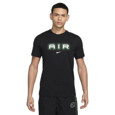 T-SHIRT NIKE AIR NOIR HOMME HM0185 011 ORIGINAL - Photo 1/2