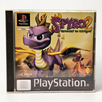 Spyro 2 Gateway to Glimmer PlayStation PS1 Gut Disc OVP Anleitung