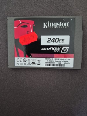 240 GB SATA Kingston SSDNow V300 SV300S37A/240G 2D-NAND MLC SSD 2.5'' Festplatte