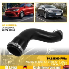 Für HYUNDAI i30 i20 KIA CEED RIO 1.4 1.6 CRDI 282742A060 Turboschlauch Schlauch