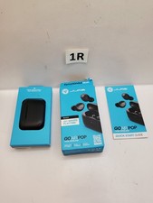 JLab GO Air Pop True Wireless Bluetooth Earbuds, Black
