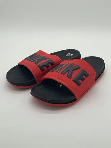 Nike Nike Off Court Slides Uomo BQ4639 002 Taglia 9 Nero Rosso