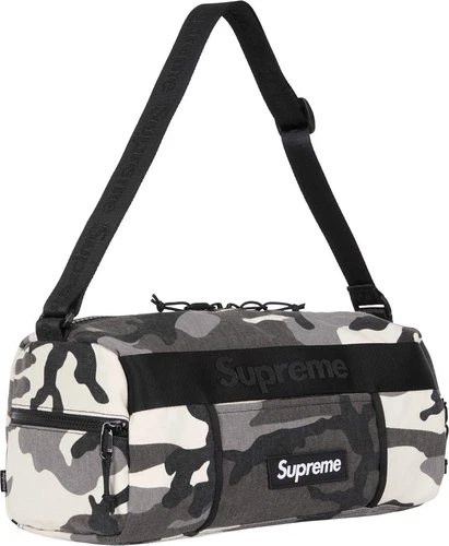 Sac Utilitaire Supreme en Snow Camo SS25 Coton Cordura® Imperméable