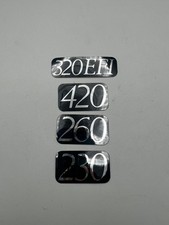 OEM Mercury MerCruiser 37-16416A87 Decal Set 230-260-420-320 EFI-See Details