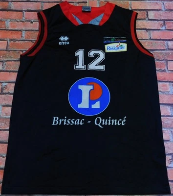 Brissac Aubance N°12 Basket Maillot Shirt Canotta Tg. XXL - Photo 1/2