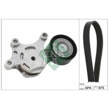 Keilrippenriemensatz für Peugeot 1007 KM 2008 1 CU 206 2A/C SW 2E/K | 24566040