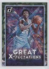2021-22 Panini Donruss Great X-Pectations Holo Green Ice Kai Jones #10 06y2