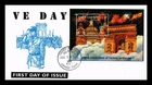 Dr Jim Stamps Turks & Caicos Isl V-E Day Allied Celebration Sheet Fdc Monarch