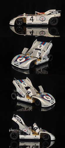 AUTOart 1/18 Porsche 908 simulación metal coche carreras decoración aleación modelo coche - Imagen 8 de 13