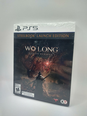 Wo Long Fallen Dynasty Steelbook Ed. PlayStation 5 (PS5) Koei Tecmo [Brand New]