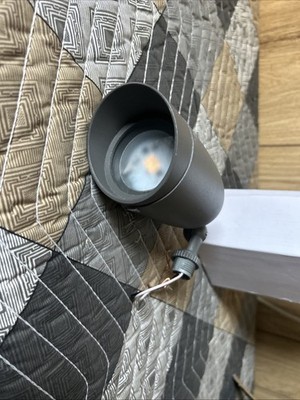 Lighting 62/1201 LED Landscape Flood 6 Watt Dark Gray Finish, 5.5 in