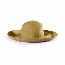 Eric Javits Squishee Raffia Sun Hat Natural T...