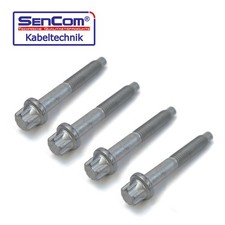 4x Schraube Einspritzdüsenhalter für Citroen Fiat Ford Mazda Opel Peugeot Volvo 